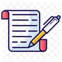 Deed Contract Policy Icon
