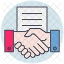 Business Contract Agreement Icon