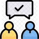 Network Communication Agreement Icon