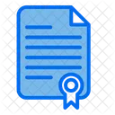 Agreement Document File Icon