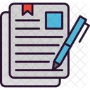 Agreement Business Certificate Icon