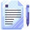 Agreement File Document Icon