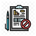 Agreement Rejecting Reject Icon