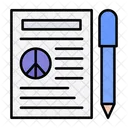 Contract Deal Document Icon