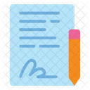 Agreement Application Contract Icon