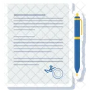 Agreement Paper Contract Icon