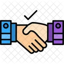 Agreement Handshake Contract Icon