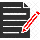 Agreement Fil  Icon