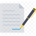 Agreement Fil  Icon