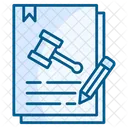 Contract Deal Document Icon