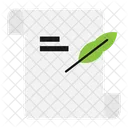 Contract Deal Document Icon