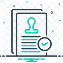 Agreement Annexure Appendage Icon