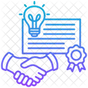 Agreement Patent Partnership Icon