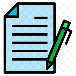 Agreement Paper  Icon