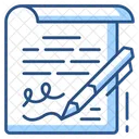 Agreement Paper Agreement Contract Icon