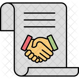 Agreement Paper  Icon