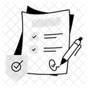 Agreement Terms  Icon