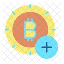 Agregar bitcoins  Icono