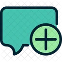 Agregar chat Icono