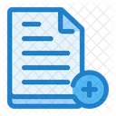 Agregar documento  Icono
