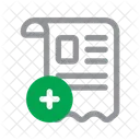 Comercio Electronico Factura Pedido Icono