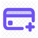 Agregar tarjeta de crédito  Icono