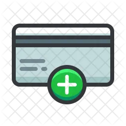 Agregar tarjeta de crédito  Icono