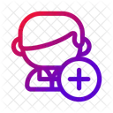 Humano Anadir Nuevo Icon