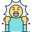 Agressao Agressivo Irritado Ícone