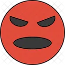 Agressivo Agressao Comportamento Violento Ícone