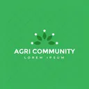 농업 공동체 농업 상표 농업 휘장 아이콘
