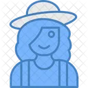 Mulher Agricultora Icon