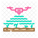 Agricultural Crop Mapping Icon