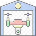 Agricultural drone hangar  Icon