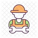 Agricultural Engineer Farm Technology Rural Development Icon