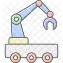 Agricultural Machinery Depot Farm Equipment Icon
