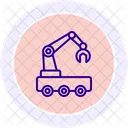 Agricultural Machinery Depot Farm Equipment Icon
