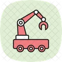 Agricultural Machinery Depot Farm Equipment Icon