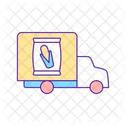Agricultural products delivery service  Icon