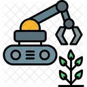 Agriculture Robot Technology Icon
