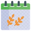 Agriculture Schedule Wheat Icon