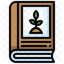 Agriculture Book Book Botany Icon