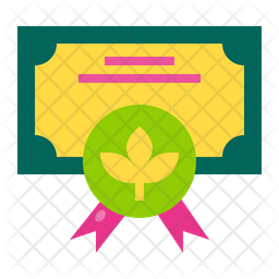 Agriculture Certificate Icon