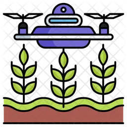 Agriculture Drone  Icon