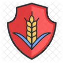 Agriculture Insurance Grain Insurance Crop Icon