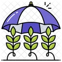 Agriculture Insurance Protection Farm Icon