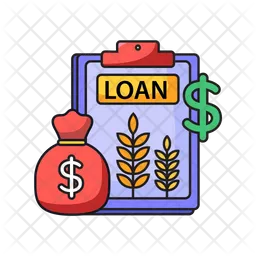 Agriculture loan  Icon