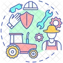 Agriculture Machinery Technician Icon