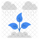 Cloud Raining Agriculture Rainfall Rainy Weather Icon