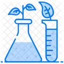 Agriculture Science Botanical Experiment Chemical Beaker Icon